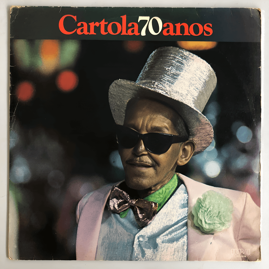 CAPA disco Cartola 70 Anos de 1979