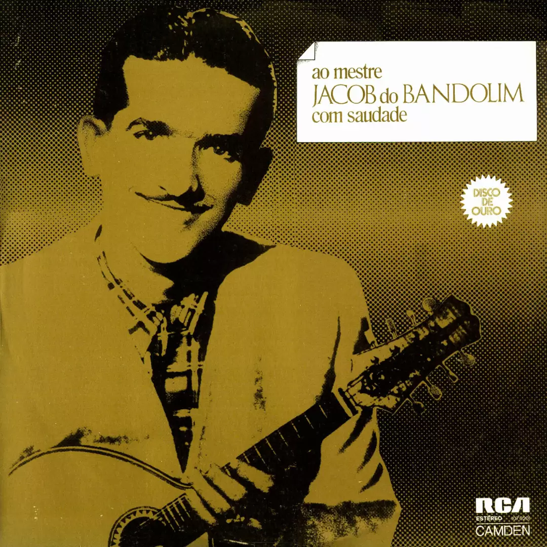 CAPA Disco Ao mestre jacob do bandolim com saudade 1975