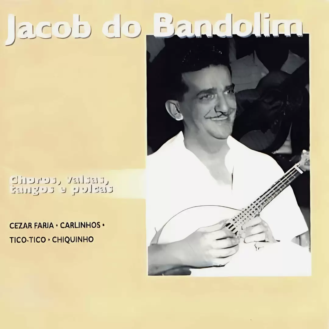 CAPA disco Choros, Valsas, Tangos e Polcas Jacob do Bandolim RADIO MEC 1996