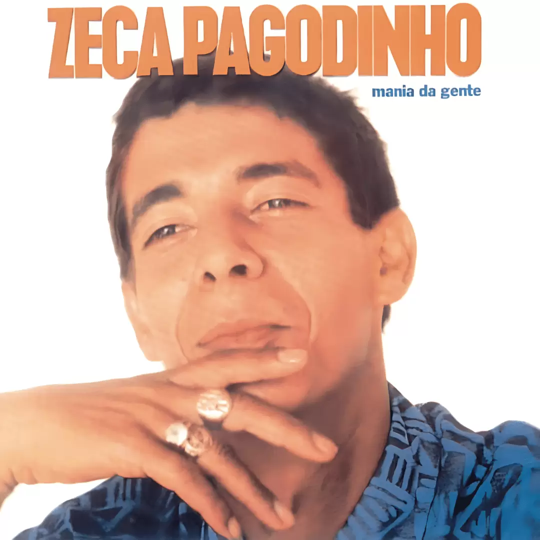 CAPA disco Mania de gente Zeca Pagodinho 1990