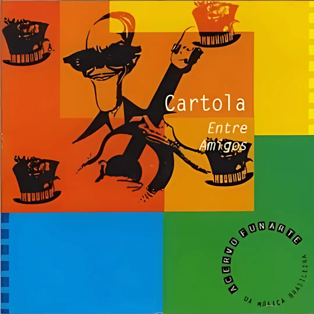 CAPA disco Cartola entre amigos 1998 Funarte